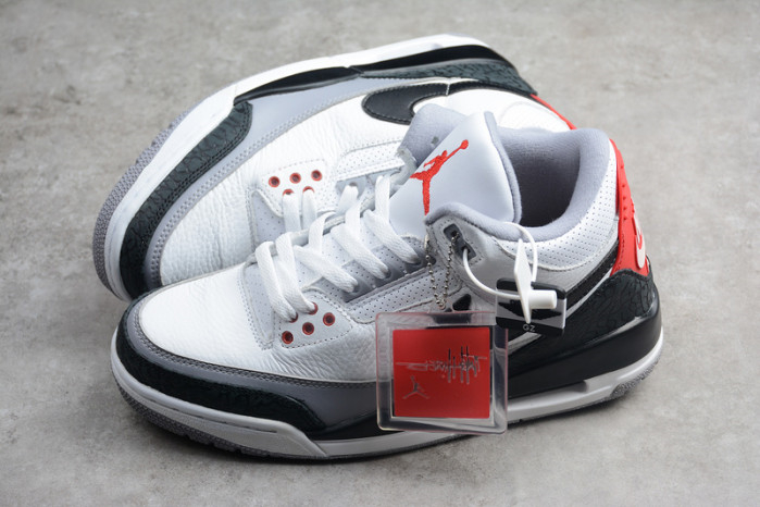 Air Jordan 3 Retro NRG Tinker Fire Red mens AQ3835-160 - Image 12