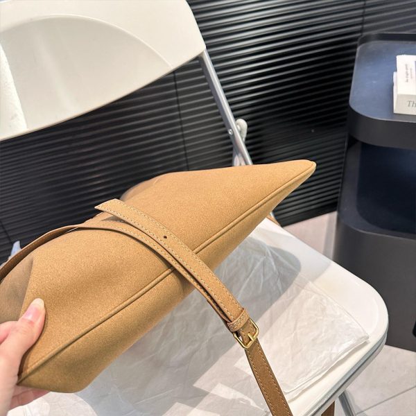 Miu Miu lvy suede leather bag