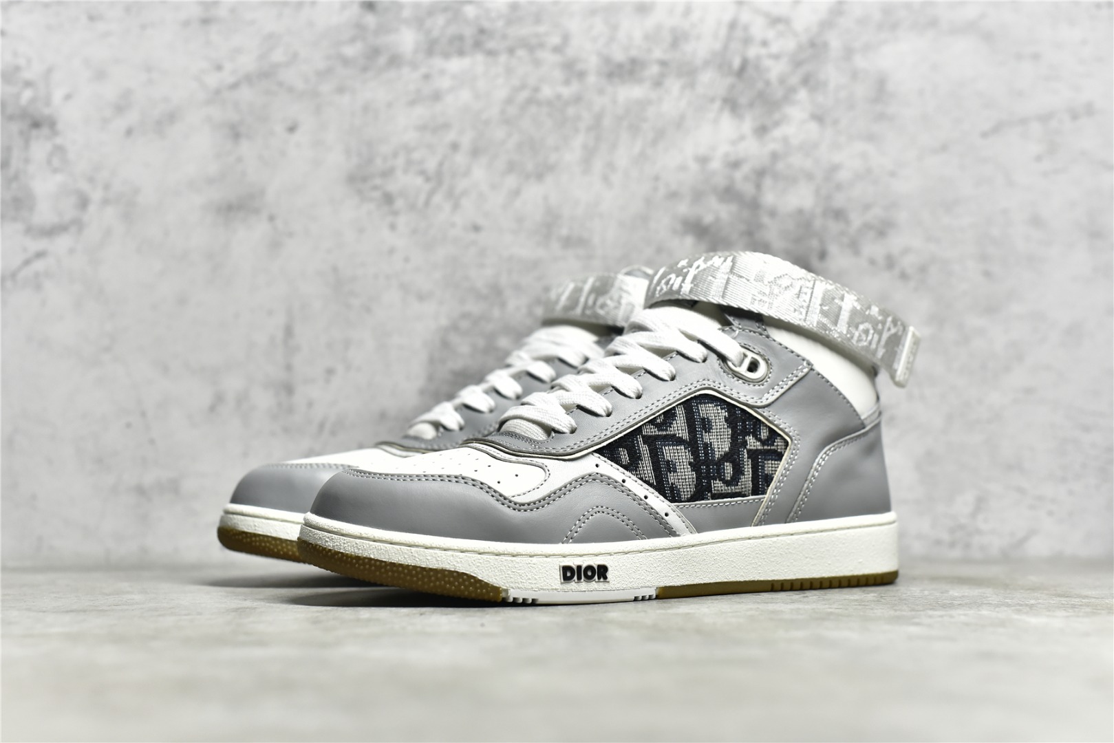 Dior B27 Sneakers High-Top Gray (AA Version) - Image 2