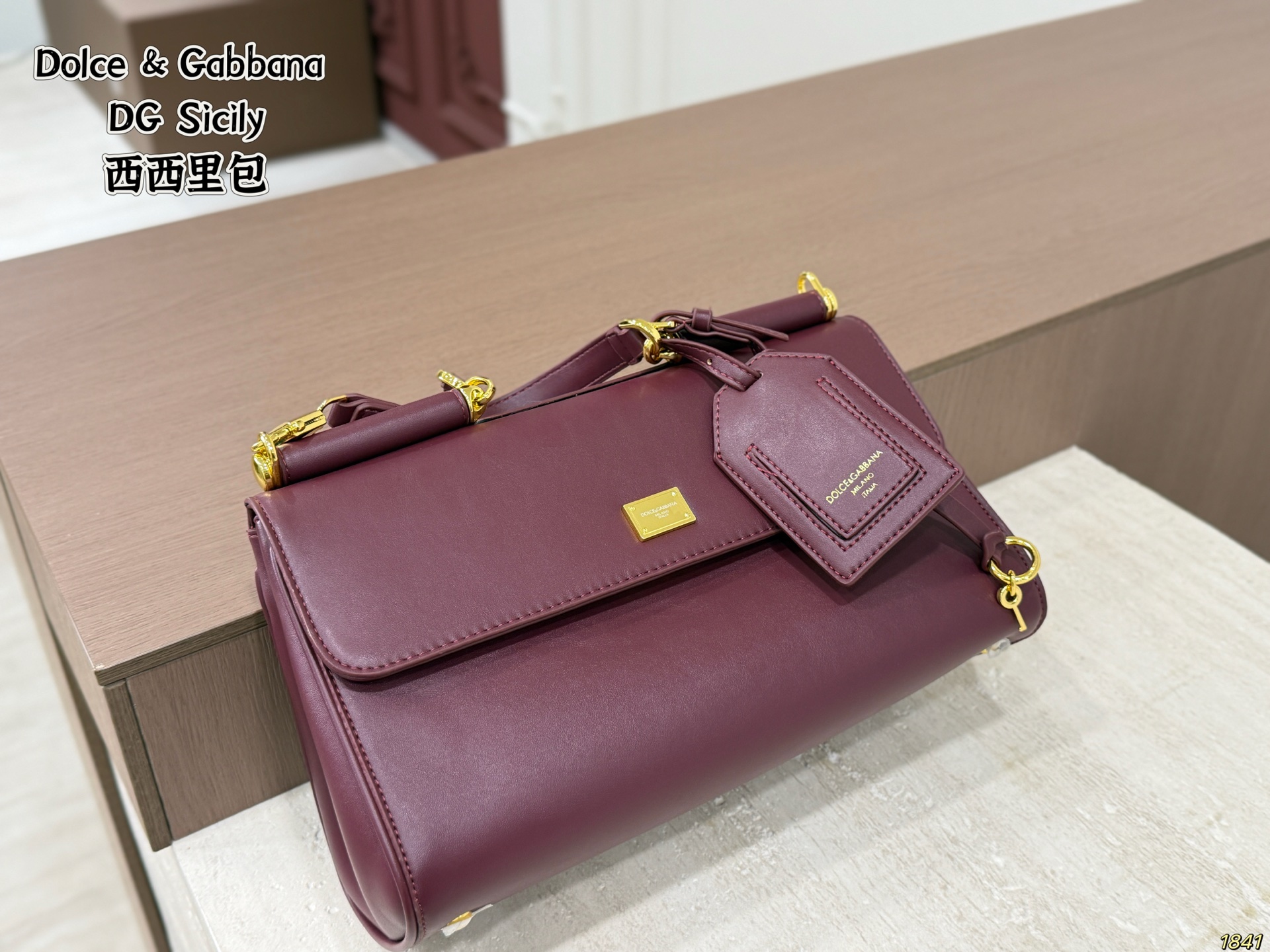Dolce&Gabbana Large Sicily Handbag - Image 3