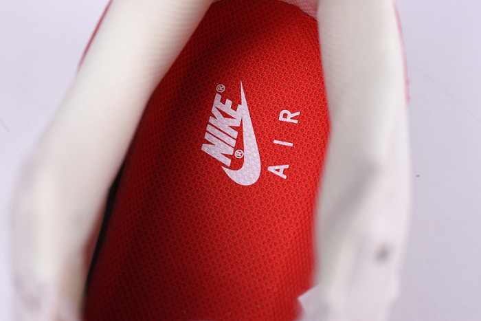 Nike Air Force 1 07 White Sport Red New Shoes 315122-126 - Image 12