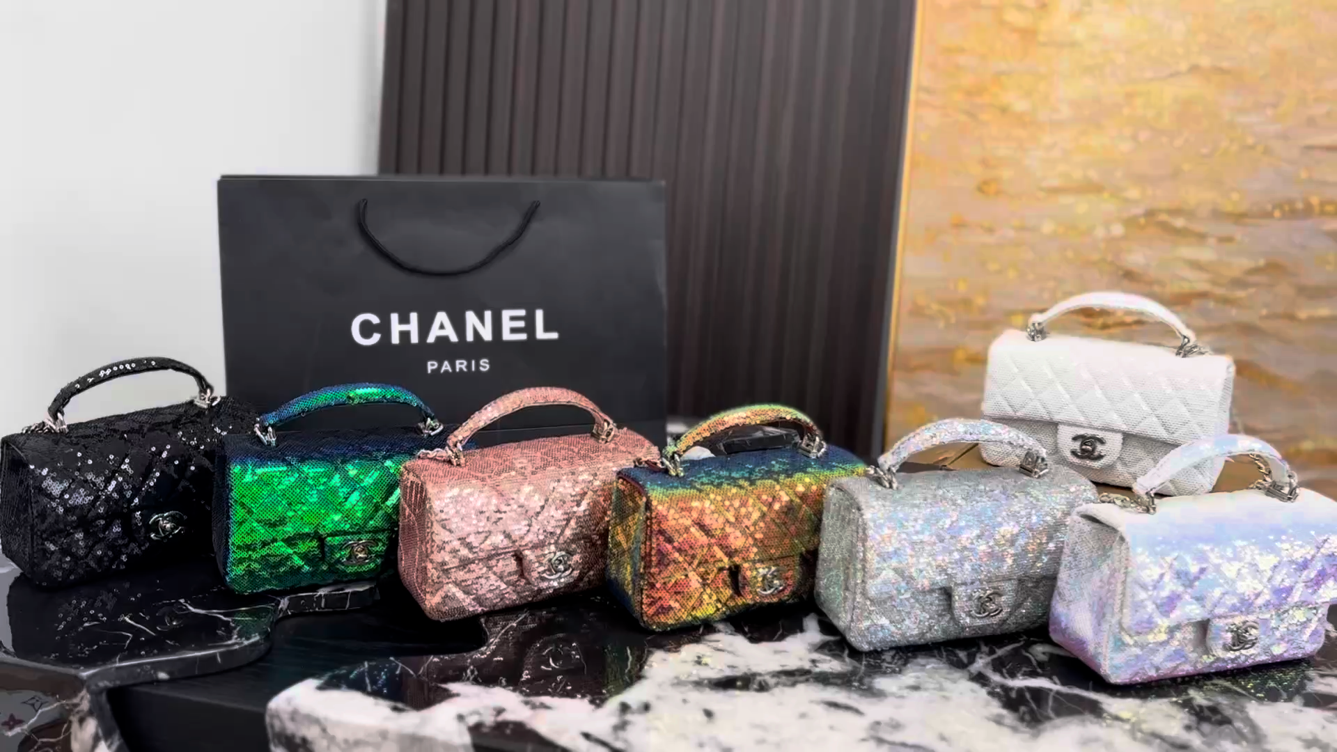 Chanel 23s Mini CF Handle Bag - Image 1