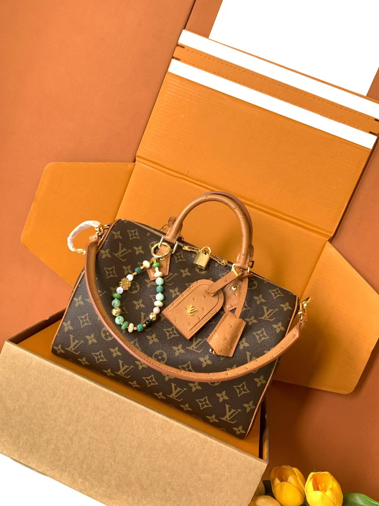 LV Speedy Soft 30 Bag Top Quality - Image 1