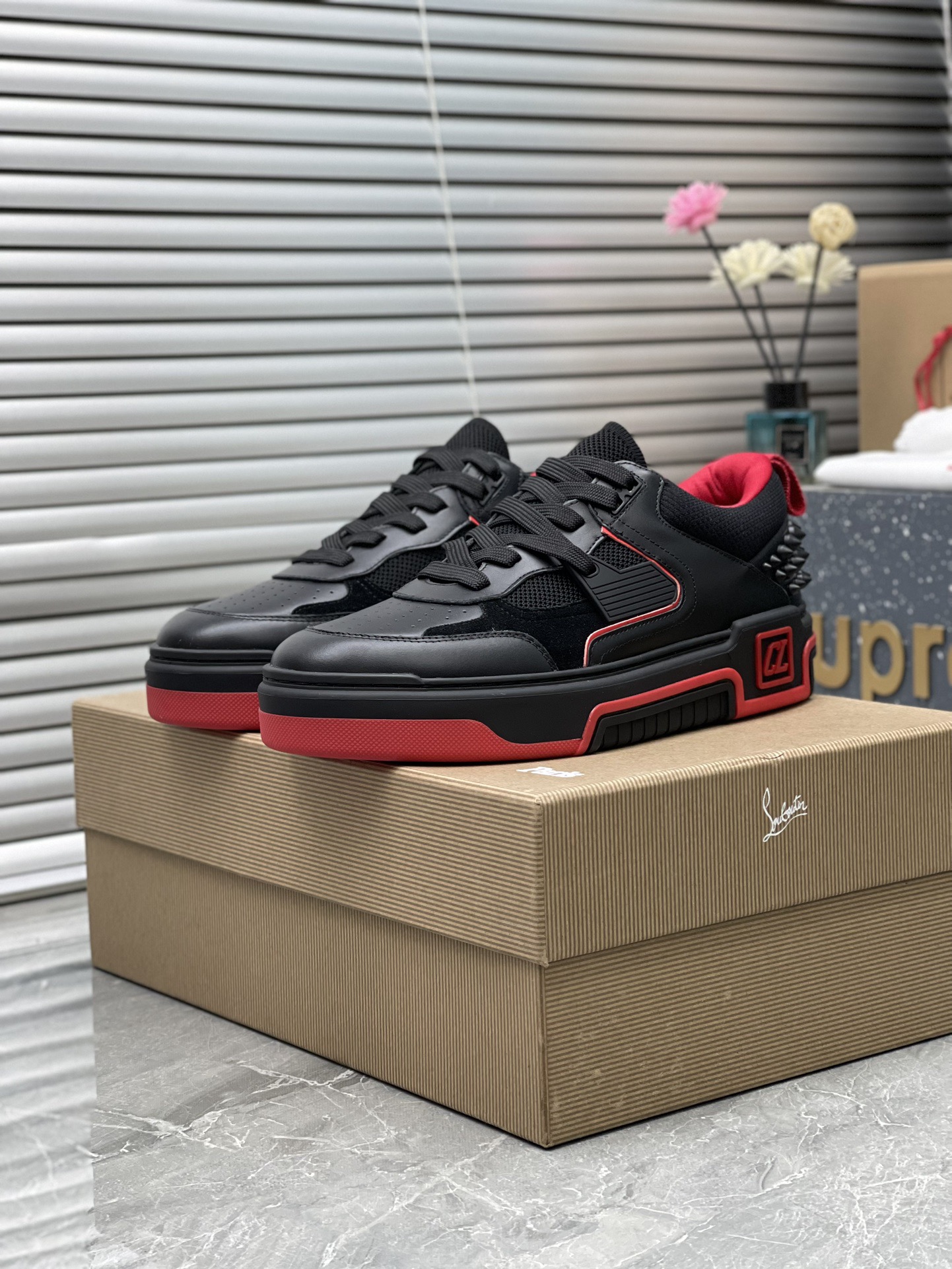 Christian Louboutin Astroloubi Sneakers Unisex Style. - Image 1