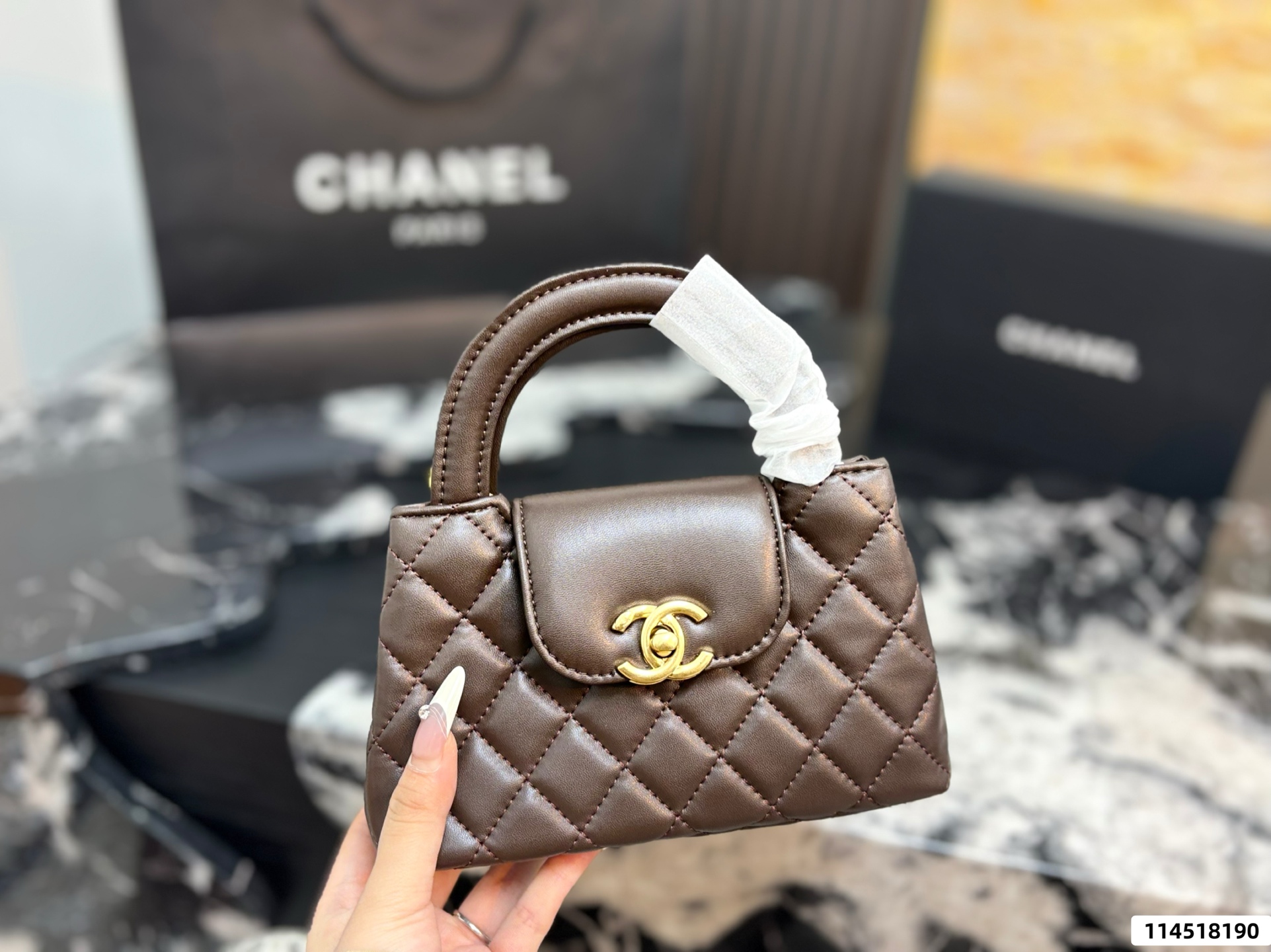 Chanel Kelly Cross Shoulder Bag - Image 7