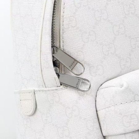 Gucci Ophidia Medium Backpack in white GG Supreme - Image 7