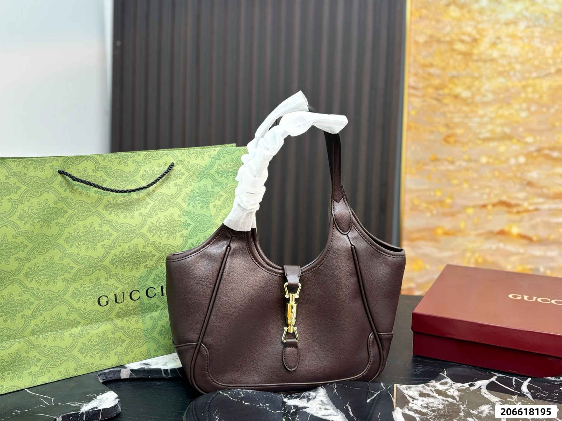 Gucci Jackie 1961 GG Tote Bag - Image 2