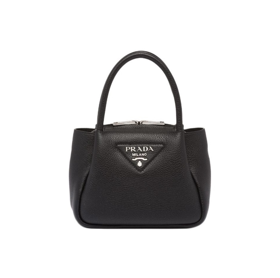 Prada Triangle Opening&Closing Handbag - Image 1