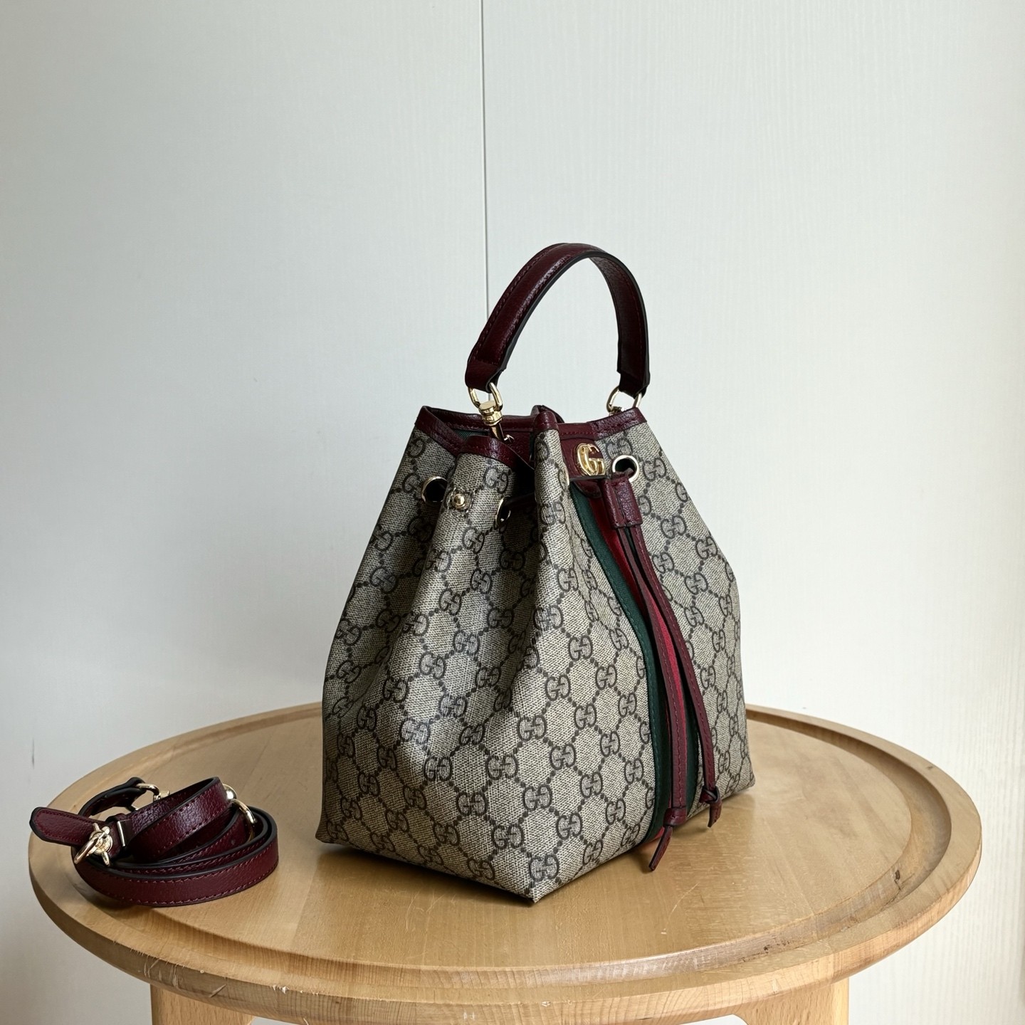 Gucci Ophidia Beige Bucket Bag - Image 5