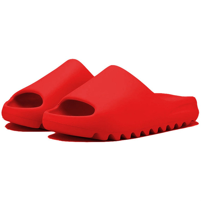 Yeezy Slides red - Image 3