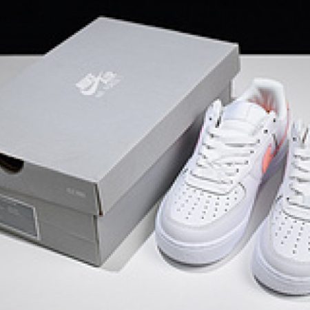 Nike womens Air Force 1 Low white pink AH0287-102 - Image 5