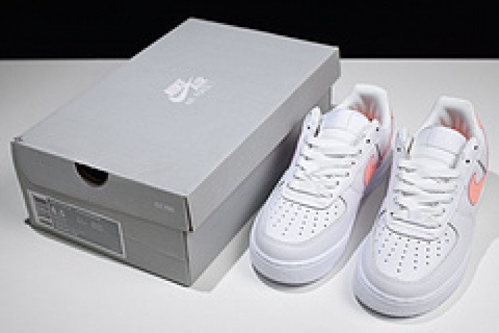 Nike womens Air Force 1 Low white pink AH0287-102 - Image 5