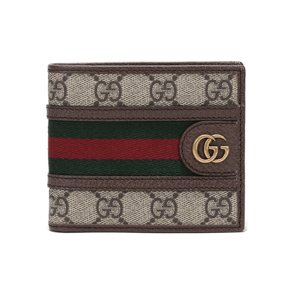 Gucci Unisex GG Supreme Wallet - Image 1