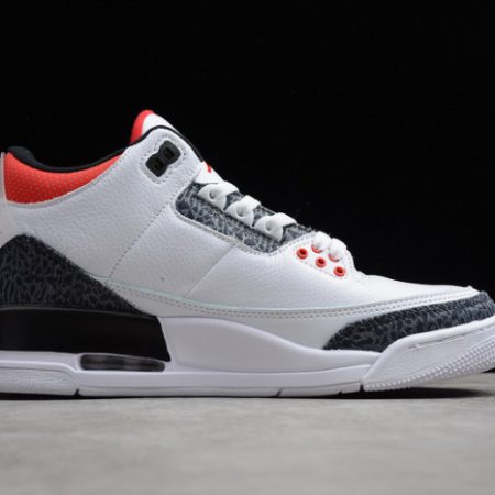 Air Jordan 3 Retro Denim "Fire Red" CZ6431-100 - Image 8