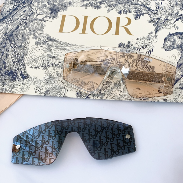 Dior XTREM MU  One-piece Box Sunglasses Top quality