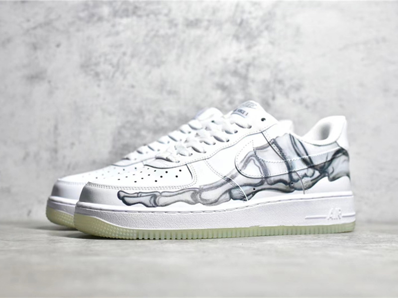 Nike Air Force 1 LowSkeleton Halloween (2018) BQ7541-100 - Image 2