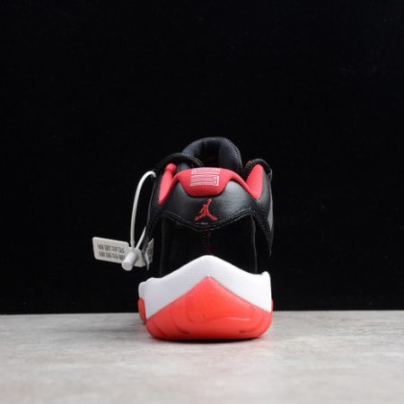 AIR JORDAN 11 RETRO LOW "BRED" BLACK/ RED mens 528895-012 - Image 11