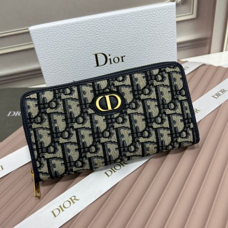 Dior Long Zippered Wallet - Image 3