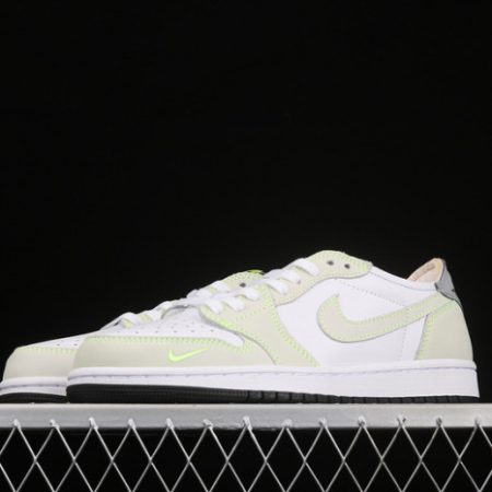 Jordan 1 Retro Low White Ghost Green Black DM7837-10R - Image 7