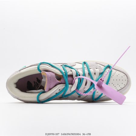 OFF WHITE X Nike Dunk SB Low The 50 NO.36 DJ0950-107 - Image 3