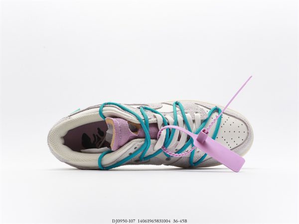 OFF WHITE X Nike Dunk SB Low The 50 NO.36 DJ0950-107