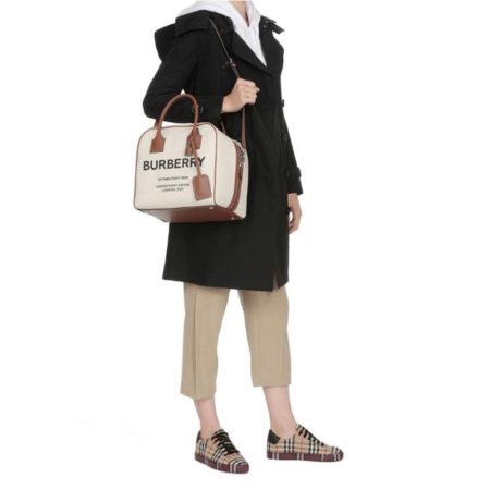 Burberry Bowling Handbag Bag Small - Image 2