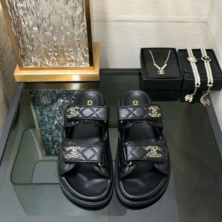 Chanel Fashionable Half Slippers Sandals Slide - Image 7