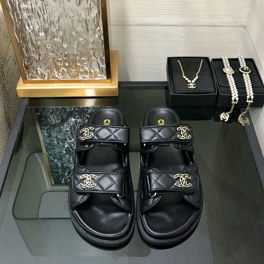 Chanel Fashionable Half Slippers Sandals Slide - Image 7
