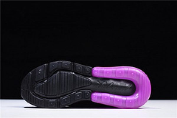 Nike womens Air Max 270 black purple AH6789 016