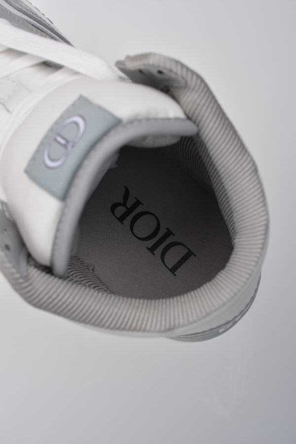 Dior B27 Sneakers High-Top Gray (AAA High Quality Version)