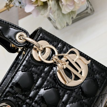 Dior Mini Lady Bag - Lacquered - Image 5