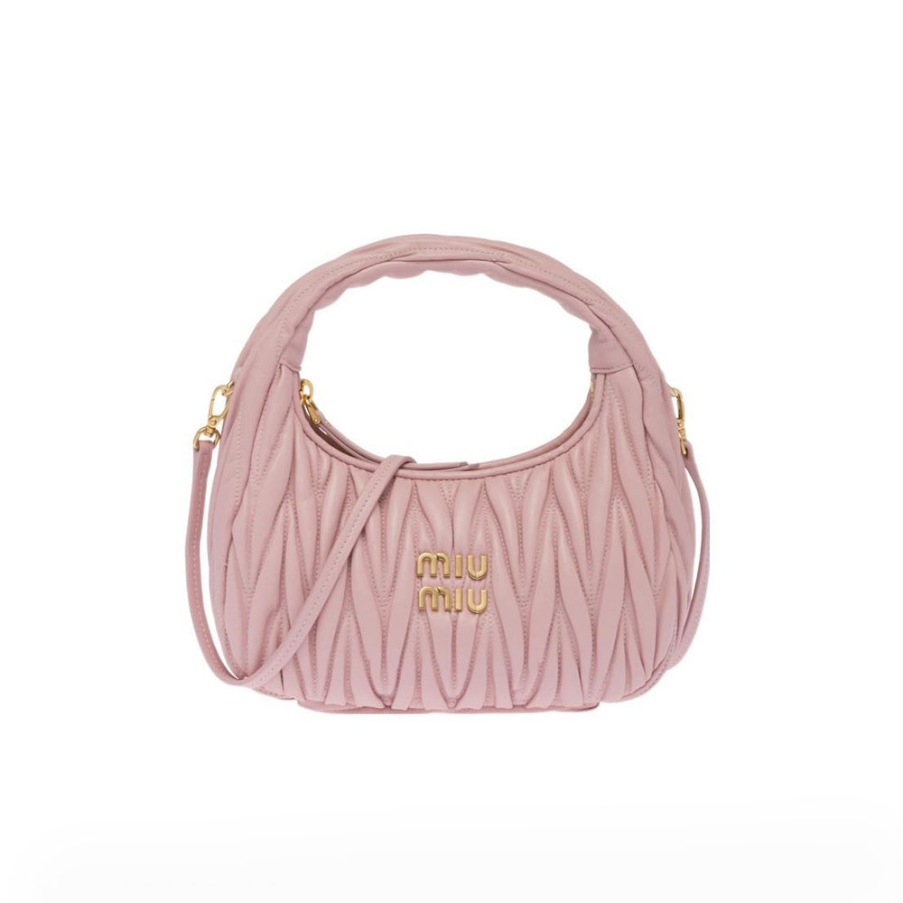 MIU MIU Wander Matelassé Hobo Bag Mini&Small - Image 7