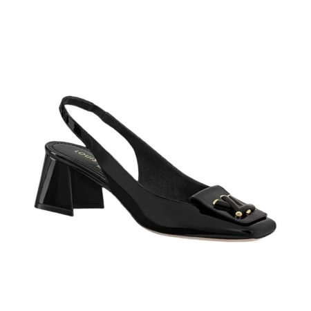LV Half a Pack of Horseshoe Heels Slide Sandal - Image 2