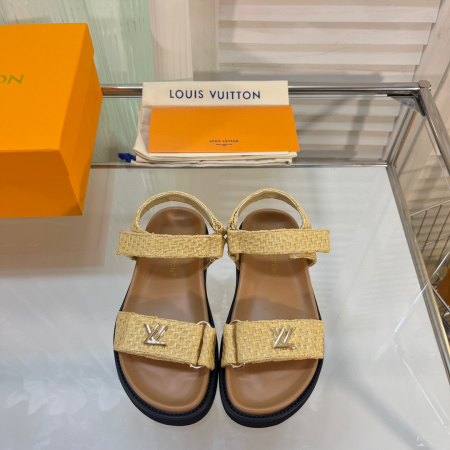 LV Sunset Beach Sandals Slide - Image 9