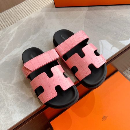 Hermes Chypre Slide Sandals - Image 8