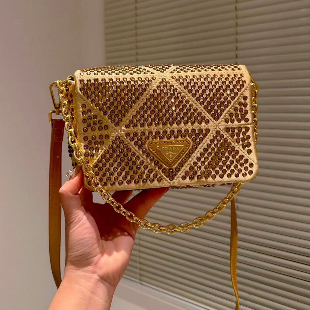 Prada Square Diamond Bag - Image 3