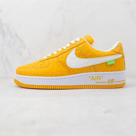 LV x Nike Air Force 1'07 LV8 Low Yellow/white/LV Monogram