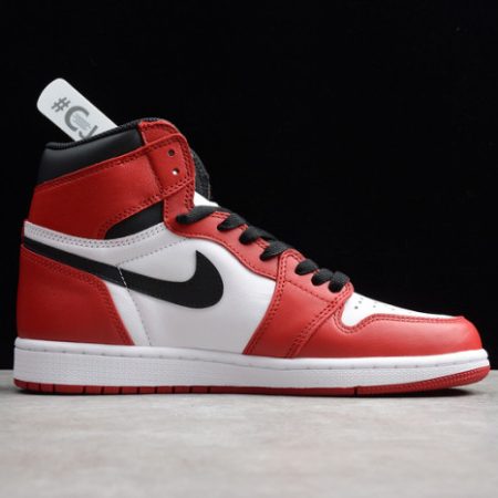 Air Jordan 1 Retro High OG Chicago Red 555088-101 - Image 6
