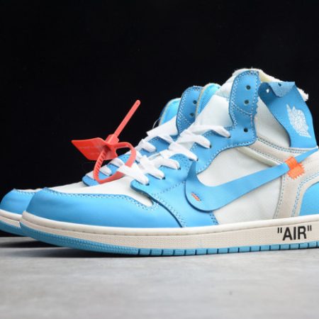 Off-White Air Jordan 1 Powder Blue UNC AQ0818-148 - Image 26