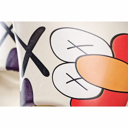 Yeezy Slides Red Kaws FW6359 - Image 4