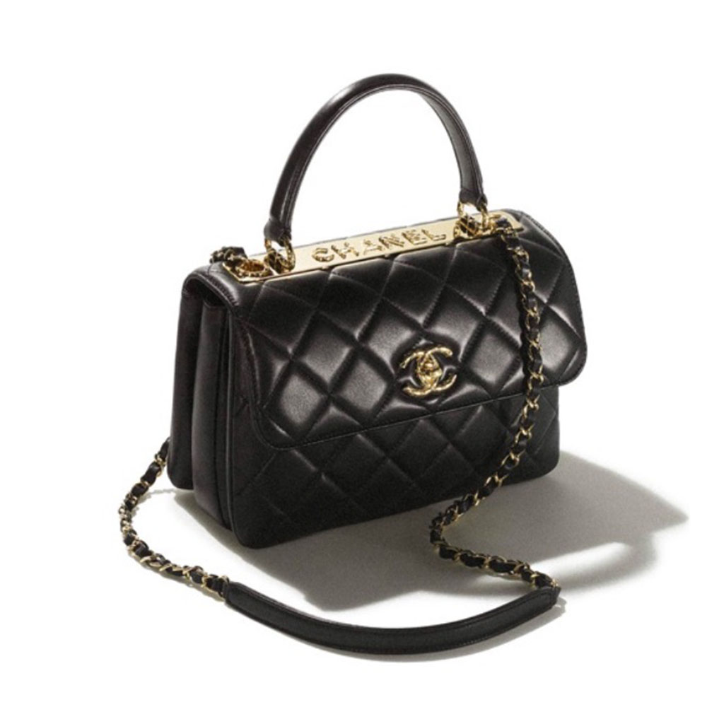 Chanel Trendy CC Relief Handle Bag - Image 1