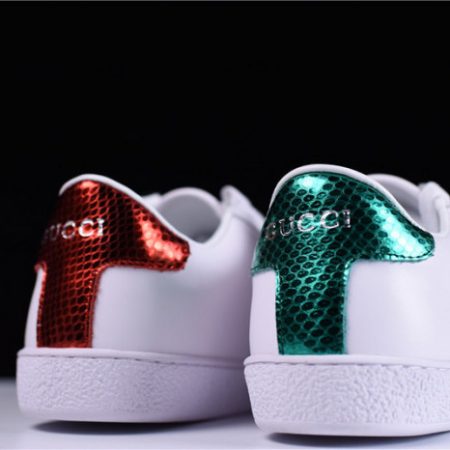 Gucci Ace EMBROIDERED LOW-TOP SNEAKER WITH GG LOGO - Image 10