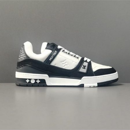 LV Trainer White Black Panda