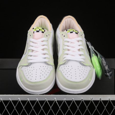 Jordan 1 Retro Low White Ghost Green Black DM7837-10R - Image 10