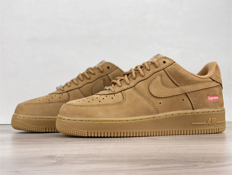 SUPREME X AIR FORCE 1 LOW SP WHEAT DN1555-200 - Image 2