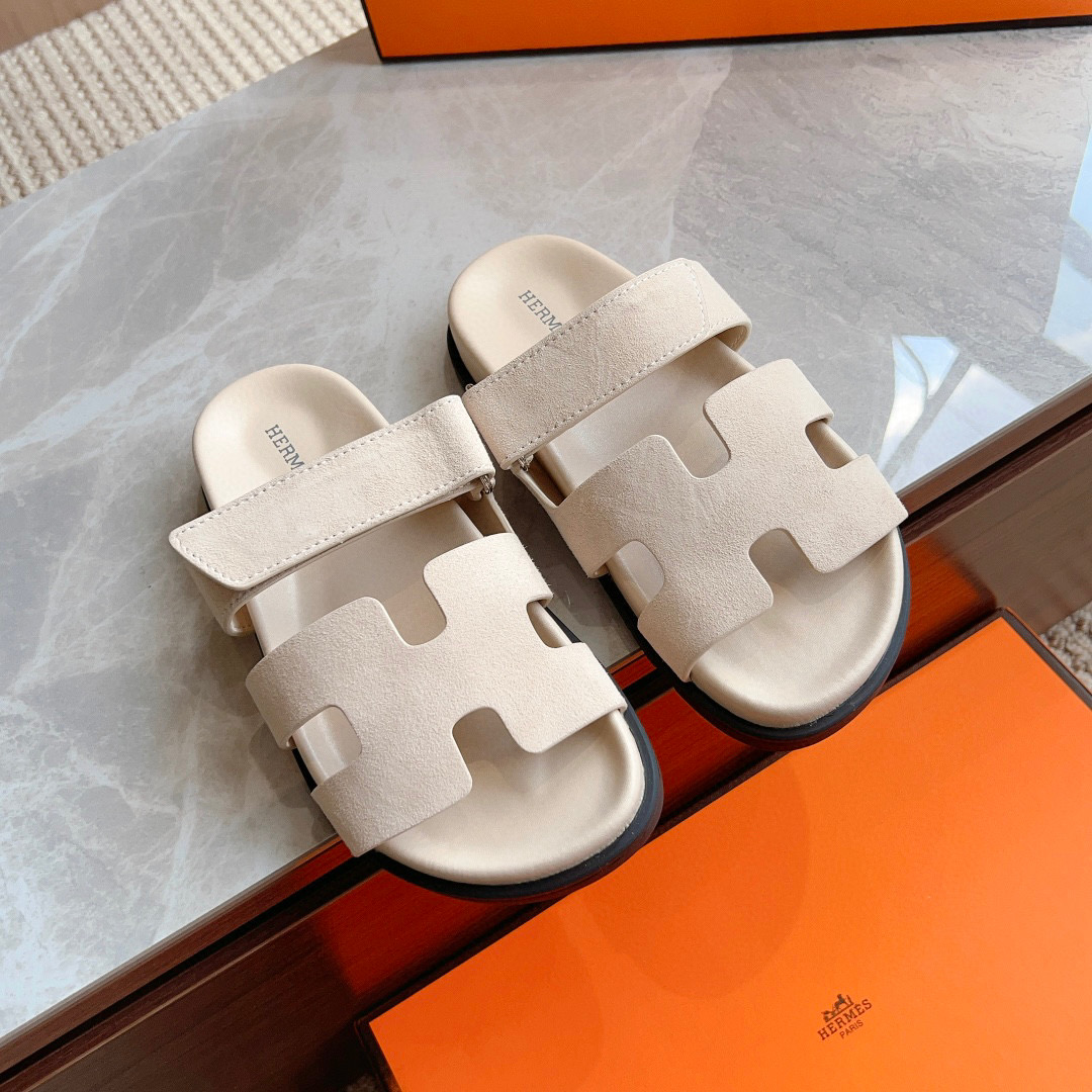 Hermes Chypre Slide Sandals - Image 14