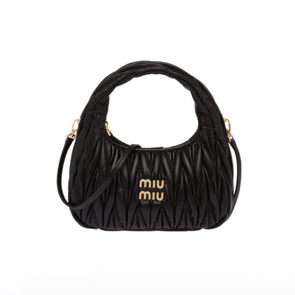 MIU MIU Wander Matelassé Hobo Bag Mini&Small