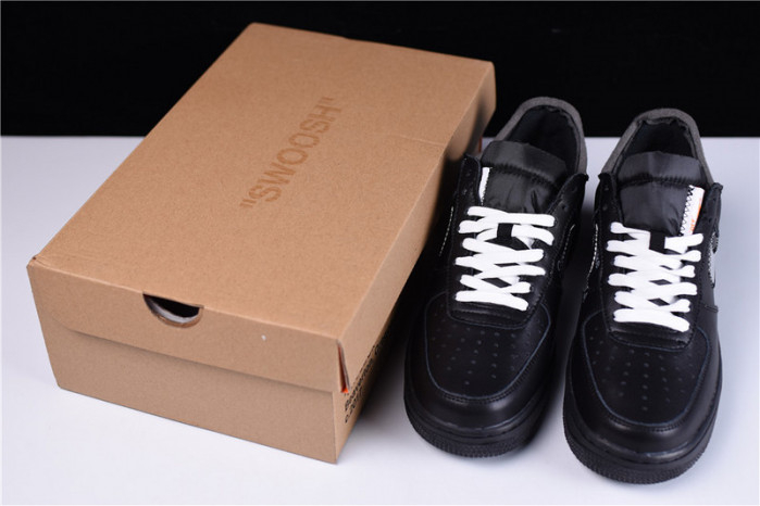 OFF-WHITE x Nike Air Force 1 07 Low Black AV5210-001 - Image 21