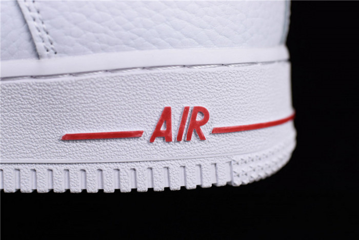 Nike Air Force 1 07 White Red AO2423-102 - Image 10