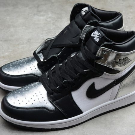 Air Jordan 1 Silver Toe CD0461-001 - Image 8